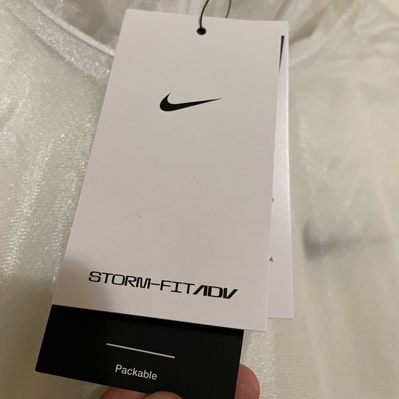 Nike STORM-FITADV Run Division Flash White Running Hood Jacket Size Large - Picture 6 of 11